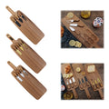 3-Piece Oval Slate Cheese Board