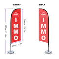 Feather Flag With Pole Kit