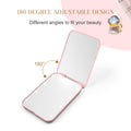 Folding Mirror 1X/2X Magnification LED Compact Nternal
