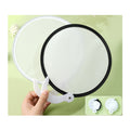 Foldable Round Hand Fans With Handle