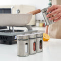 Stainless Steel Spice Jar With Shaker Lid