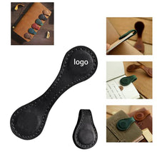 Vintage Pu Leather Bone Shape Magnetic Bookmark