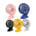 Plastic Mini Portable 360 Degree Rotation Clip On Fan
