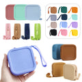 Silicone Coin Storage Small Square Pouch
