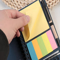 Sticky Notes Kraft Paper Loose-Leaf Coil Notebook
