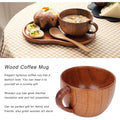 Wooden Coffee Mug with Handle
