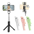 Beauty Light Selfie Stick with Tripod & Bluetooth for Phones