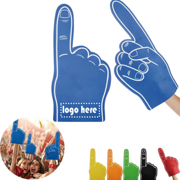 17.5" X 8.75" Premium Foam Finger Set For Sports Fans