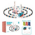 The Domino Train Toy Includes 60 Dominoes