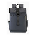Roll-Top Nylon Backpack