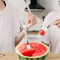 2-in-1 Watermelon Cutter and Fork - Dual-Head Fruit Tool