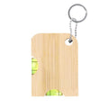 Wooden keychain/ Bamboo Wooden Spirit Level W/ Bottle Opener