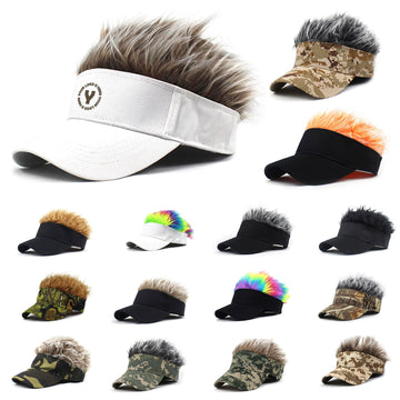 Outdoor Wig Baseball Cap