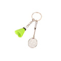 Badminton Keychain Pendant