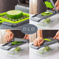 12-In-1 Multifunctional Kitchen Vegetable Cutter