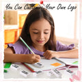Pure White Pencil Eraser With Customizable Logo