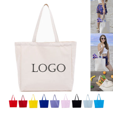 Custom Cotton Canvas Tote Bag For Eco-Friendly Use