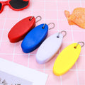 Portable Oval Foam Floating Keychain