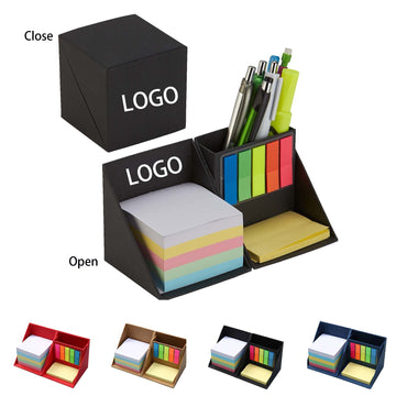 Foldable Sticky Notes Cube Box