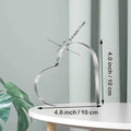 Transparent-Heart Shaped Acrylic Ornament