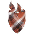 Striped Bandana with Tassels Edges