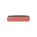 Heathered Zippered Pencil Pouch