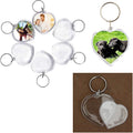 Clear Acrylic Photo Keychains