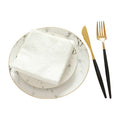 White 2-Ply Custom Printed Napkins