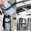 Clear Stadium Backpack W/ Mesh Pocket