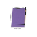 A6 Size Notebook With Pen And 50 Sheets Blank Paper