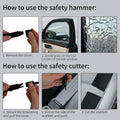 2-in-1 Emergency Car Escape Tool