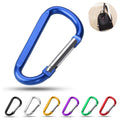 3" Aluminum Carabiner D Ring