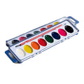 8 Colors Washable Watercolor Paint Set With 1 Brush
