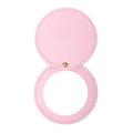 Pu Leather Rotating Round Portable Dressing Mirror
