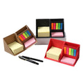 Cubic Box Sticky Notes With Pen