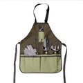 Professional Garden Cooking Work Multi Pocket Wearable Apron