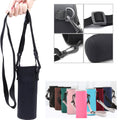 Cooler Water Bottle Cup Sleeve Detachable Strap