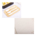 33.81Oz Lunch Box For Adults And Students With Natural Bamboo Lid, Spoon, Fork, Knife