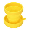6oz Foldable Silicone Travel Camping Cup with Lid