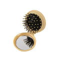 Folding Travel Mirror Hair Brushes