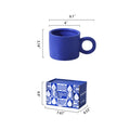 13.5Oz Klein Blue Ceramic Mug