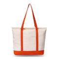 Canvas Tote Bag With External Pocket