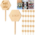 Wooden Plant Label Succulent Tag Plant Sign