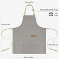 Kitchen Apron w/ Custom Imprint & Adjustable Strap w/ 2 front pockets