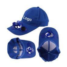Summer Cooling Solar Fan Baseball Cap