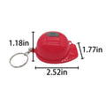 Glowing Hard Hat Bottle Opener Keychain