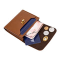 Retro Fashion Pu Leather Wallet 2-Layer Credit Card Holder
