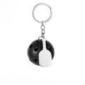 Personalized Engraved Mini Pickleball Keychain With Racket