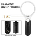 3X 45X Magnifying Glass With Light
