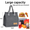 Portable Insulated Lunch Bag Bento Box Cooler Tote